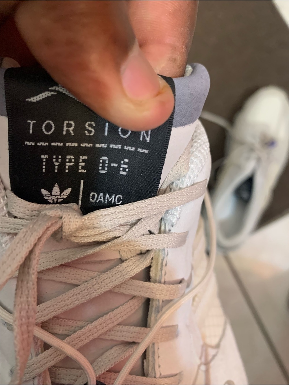 adidas Torsion Type O-6 Women's Pink and Gray Sneakers